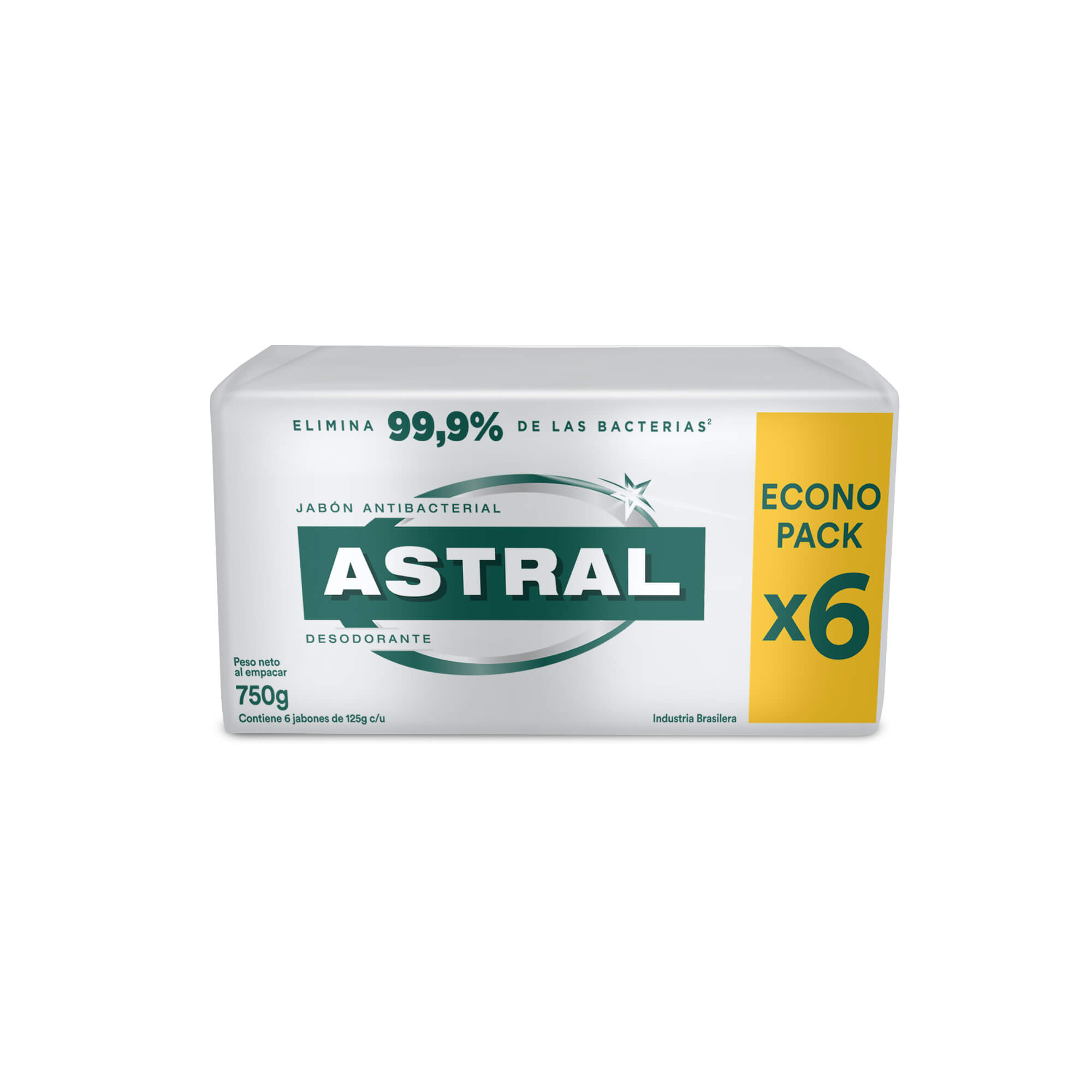 Jabón en barra Astral Carbón detox