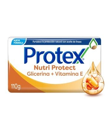 Jabón en barra Protex Nutri Protect Glicerina con Vitamina E  