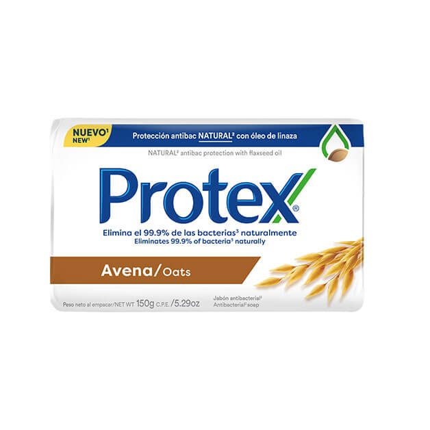 Jabon antibacterial Protex avena