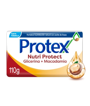 Jabón en barra Protex Nutri Protect Glicerina con Macadamia  